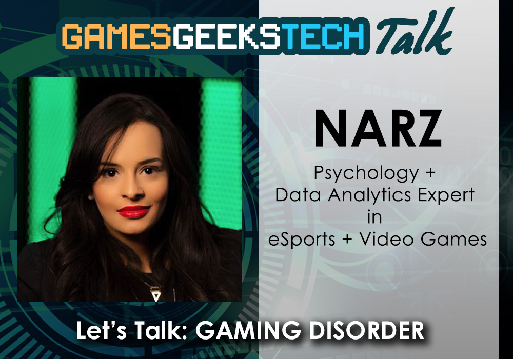 Photo of Video Game Expert Narz on the Games Geeks Tech Talk
